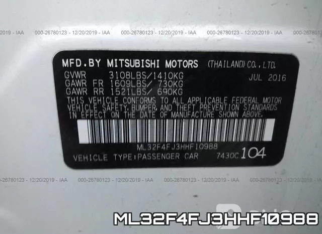 ML32F4FJ3HHF10988