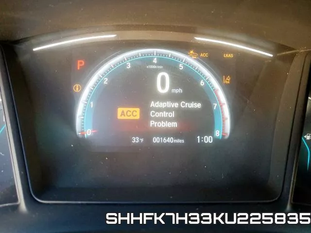SHHFK7H33KU225835