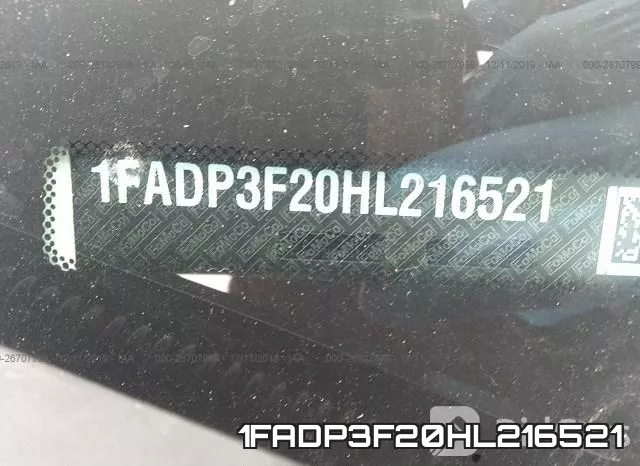 1FADP3F20HL216521