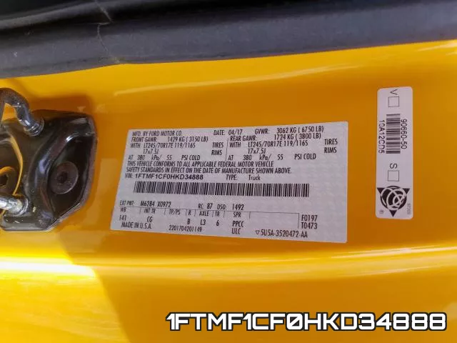 1FTMF1CF0HKD34888