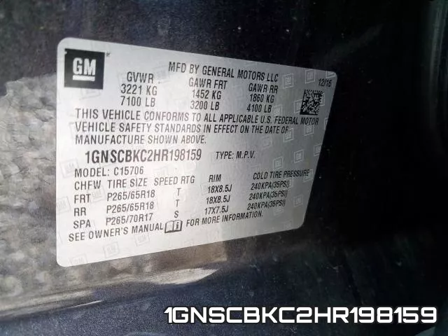 1GNSCBKC2HR198159