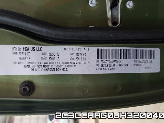 2C3CCAAG0JH320040