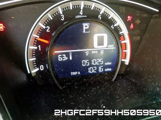 2HGFC2F59HH505950