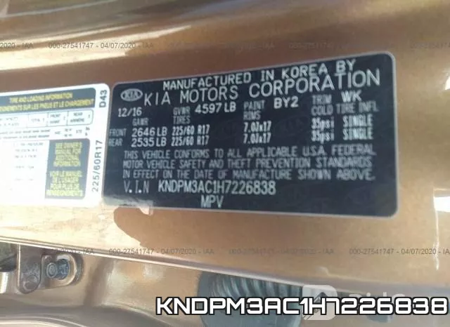 KNDPM3AC1H7226838