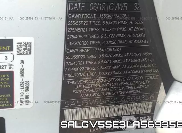 SALGV5SE3LA569356