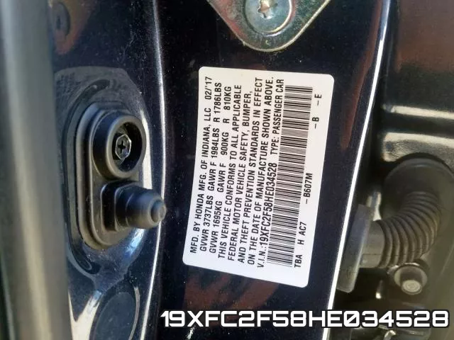 19XFC2F58HE034528