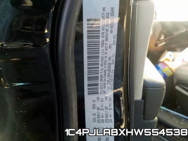 1C4PJLABXHW554538