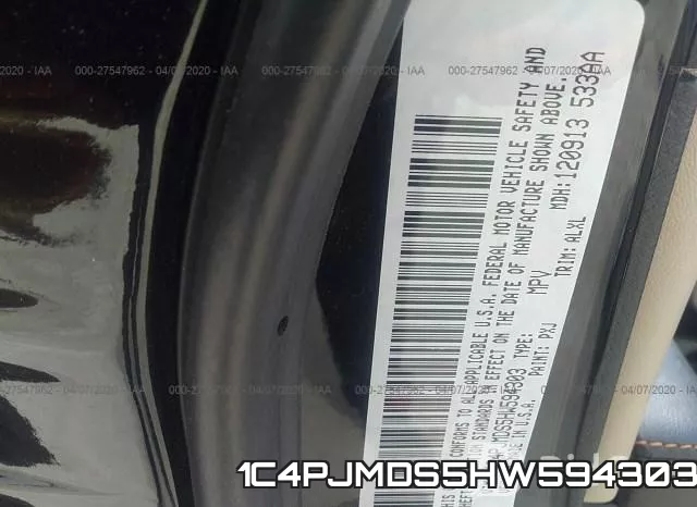 1C4PJMDS5HW594303