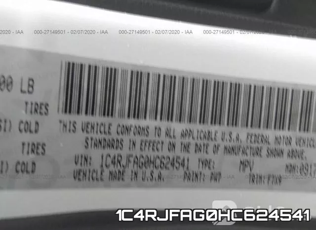 1C4RJFAG0HC624541