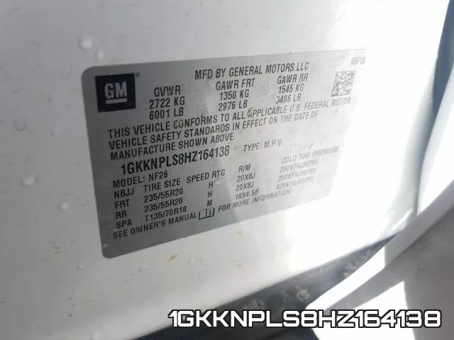1GKKNPLS8HZ164138