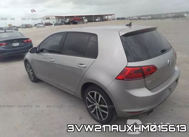 3VW217AUXHM015613