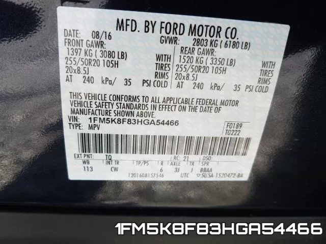 1FM5K8F83HGA54466
