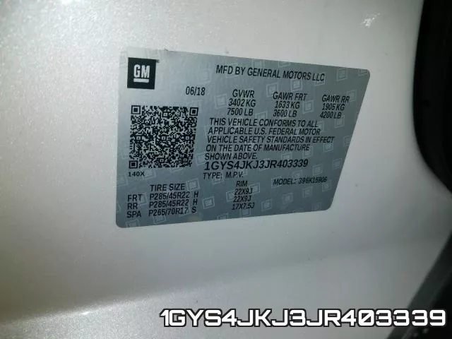 1GYS4JKJ3JR403339