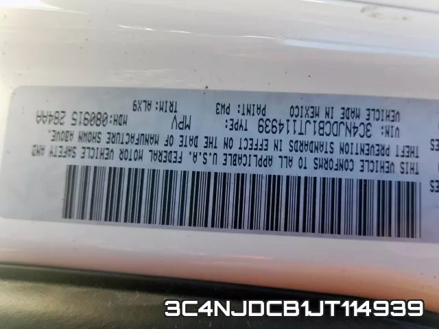 3C4NJDCB1JT114939