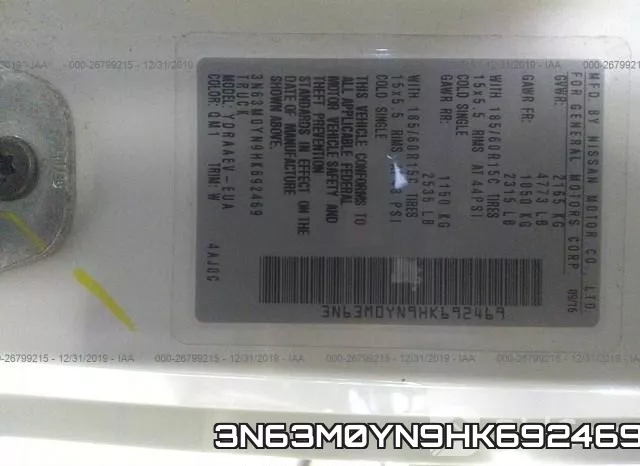 3N63M0YN9HK692469
