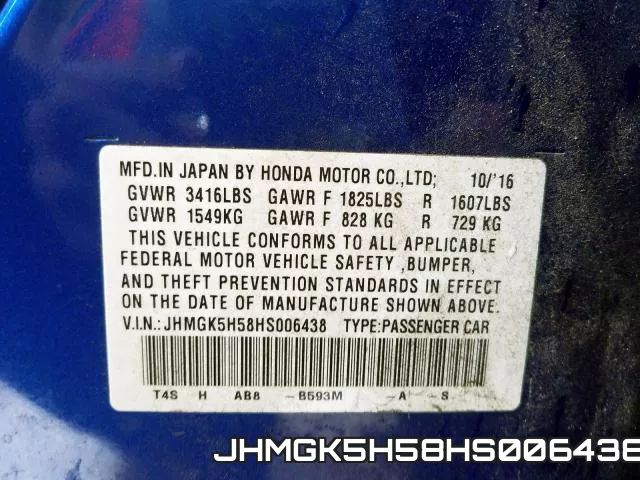 JHMGK5H58HS006438