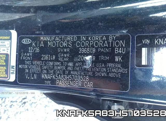 KNAFK5A83H5703528
