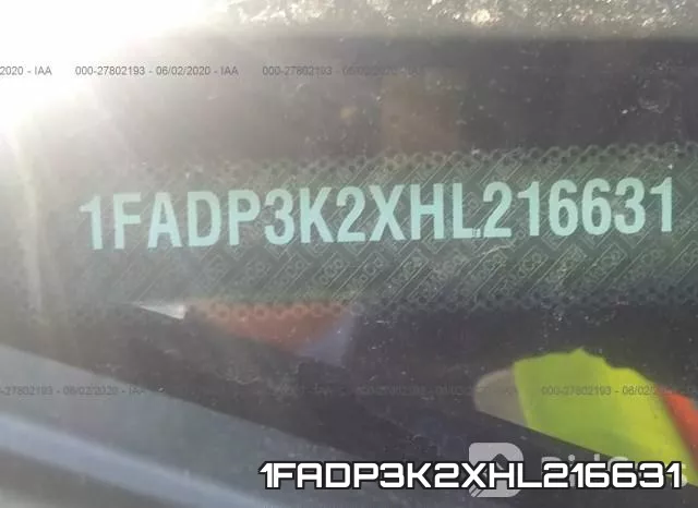 1FADP3K2XHL216631