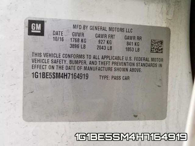 1G1BE5SM4H7164919