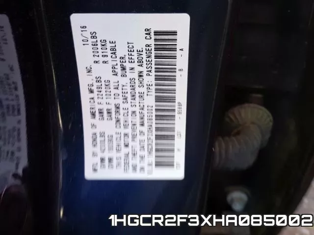1HGCR2F3XHA085002