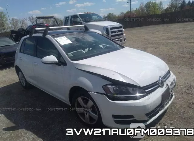 3VW217AU0FM009378