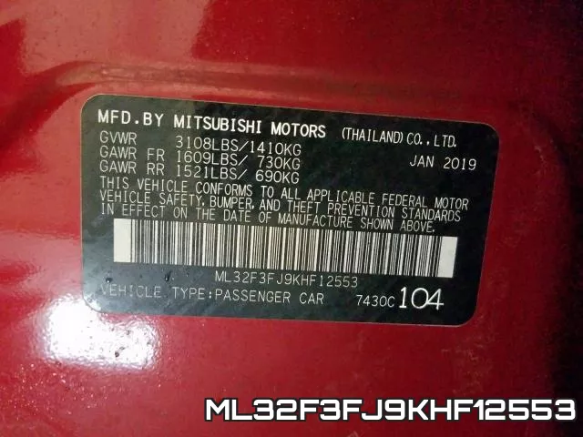 ML32F3FJ9KHF12553