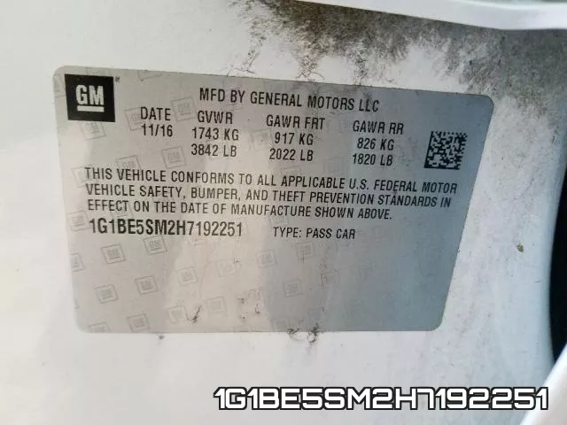 1G1BE5SM2H7192251