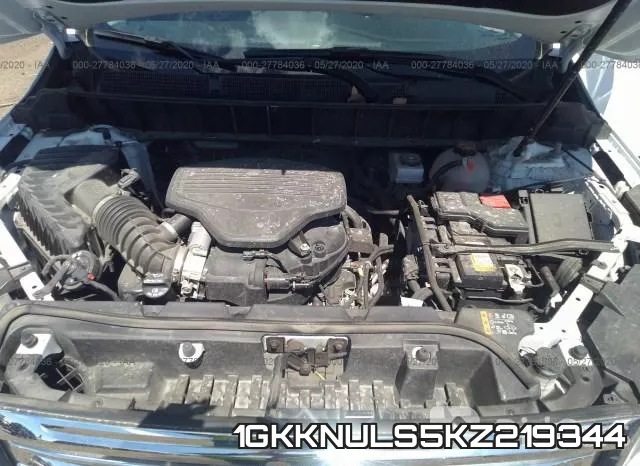 1GKKNULS5KZ219344