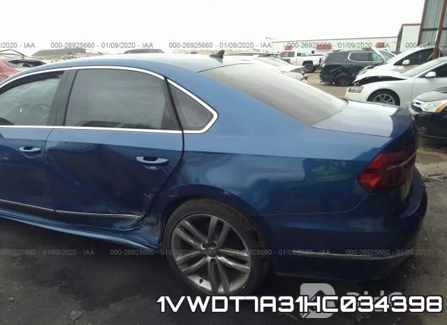 1VWDT7A31HC034398