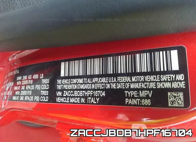 ZACCJBDB7HPF16704