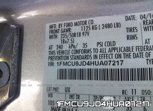 1FMCU9JD4HUA07217
