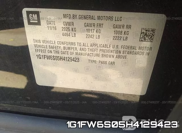 1G1FW6S05H4129423