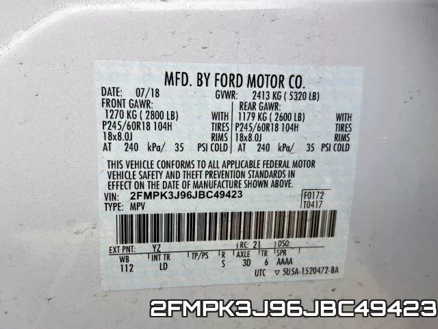 2FMPK3J96JBC49423