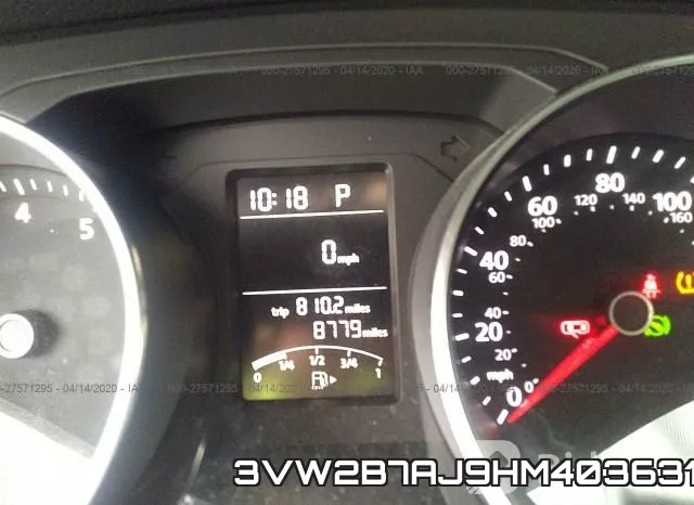 3VW2B7AJ9HM403631