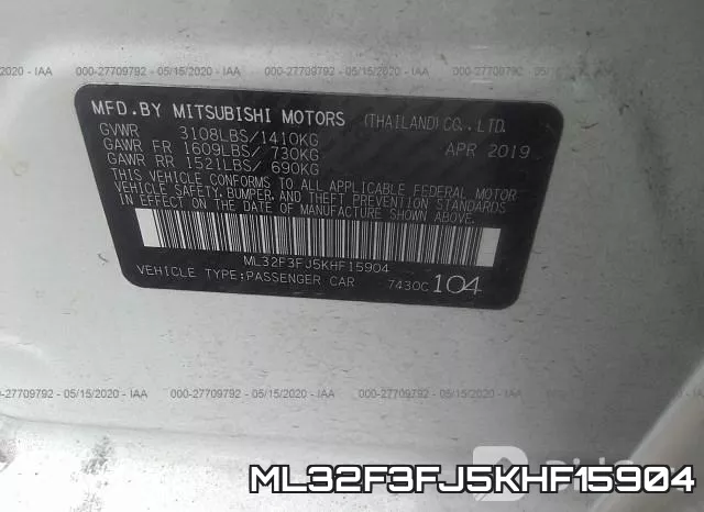 ML32F3FJ5KHF15904