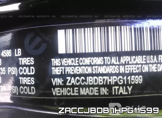 ZACCJBDB7HPG11599