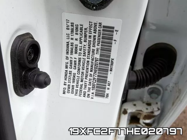 19XFC2F77HE020797