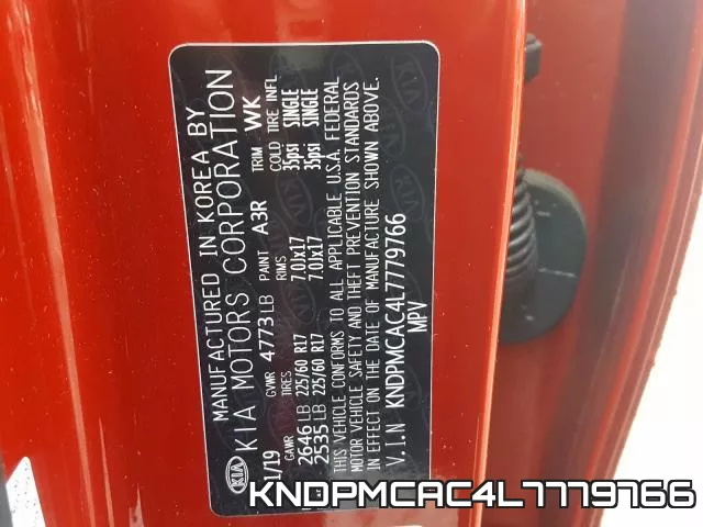 KNDPMCAC4L7779766