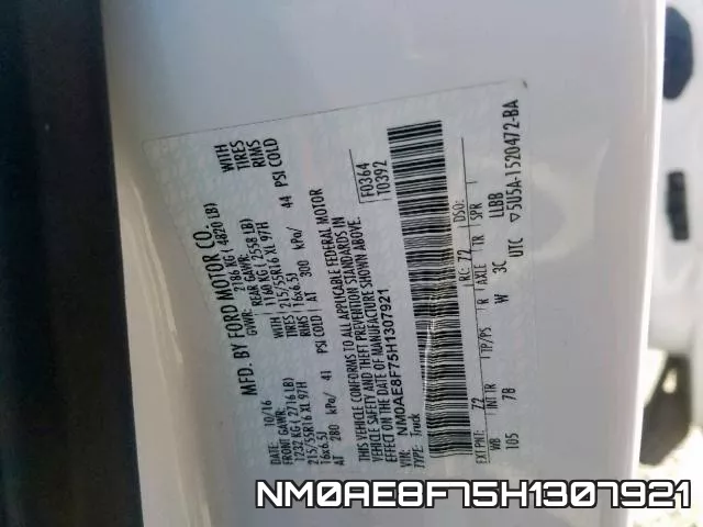 NM0AE8F75H1307921