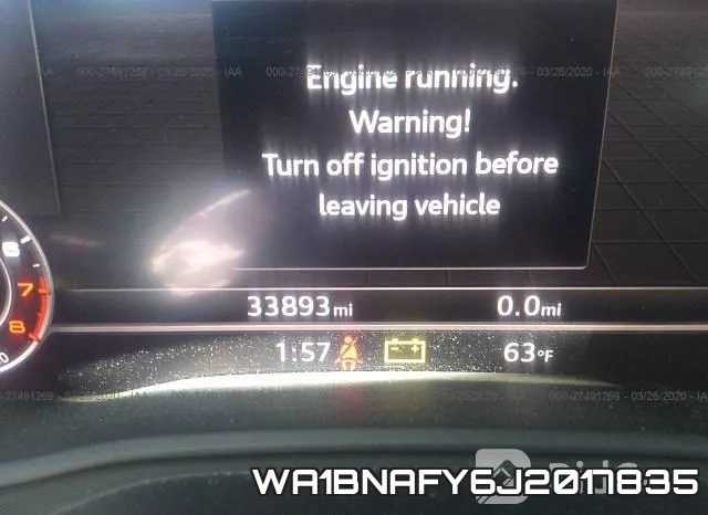 WA1BNAFY6J2017835