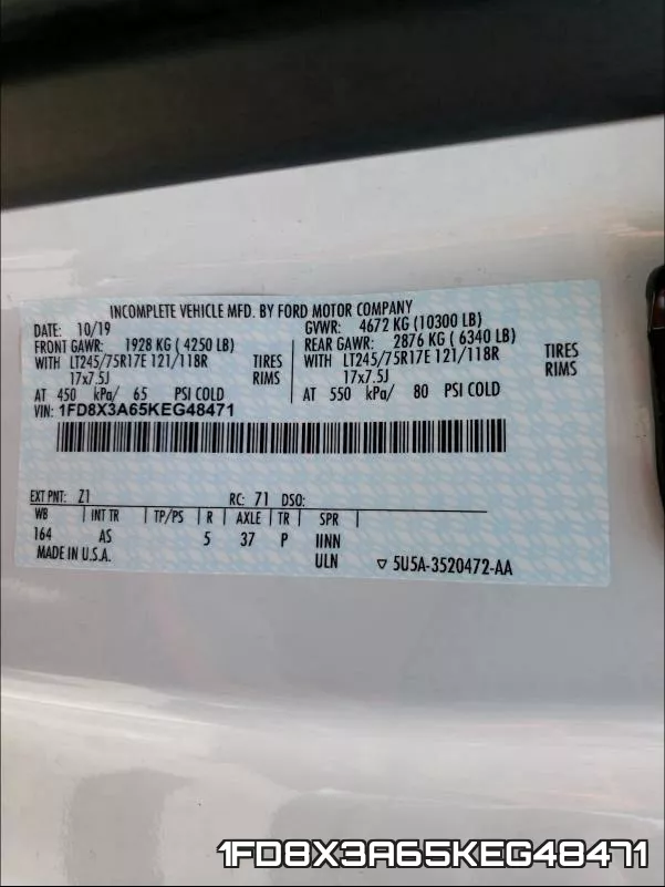 1FD8X3A65KEG48471