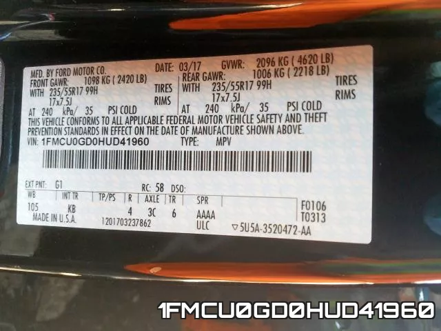 1FMCU0GD0HUD41960