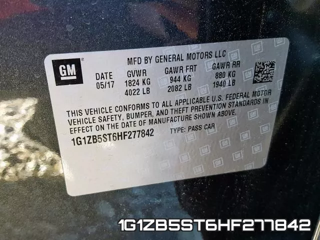 1G1ZB5ST6HF277842