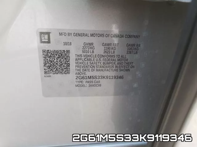 2G61M5S33K9119346