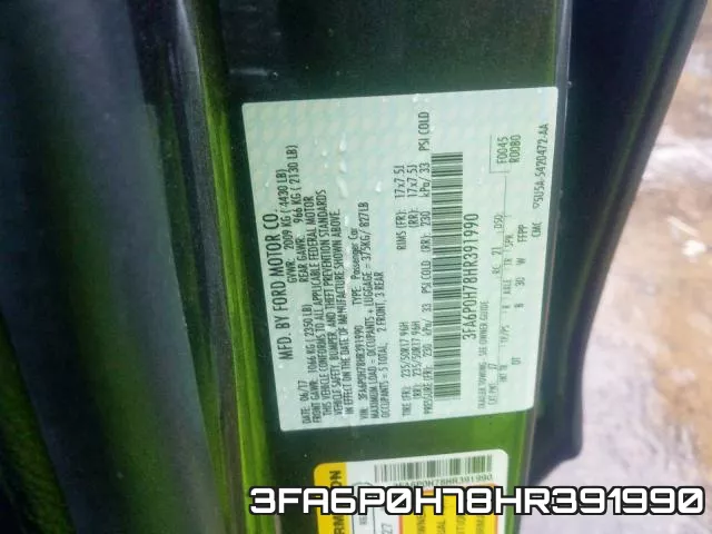 3FA6P0H78HR391990