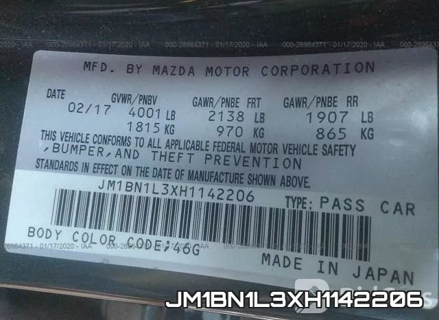 JM1BN1L3XH1142206