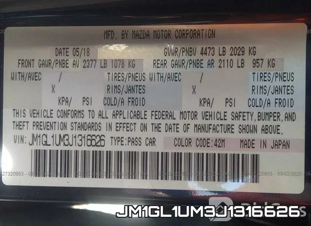JM1GL1UM3J1316626