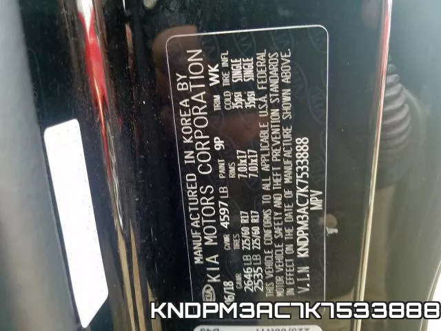 KNDPM3AC7K7533888