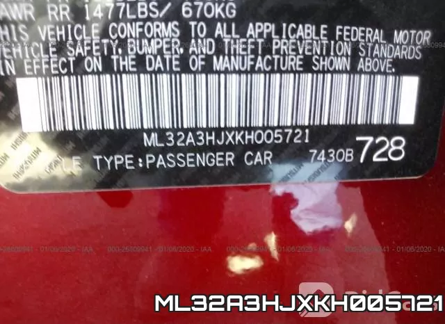 ML32A3HJXKH005721