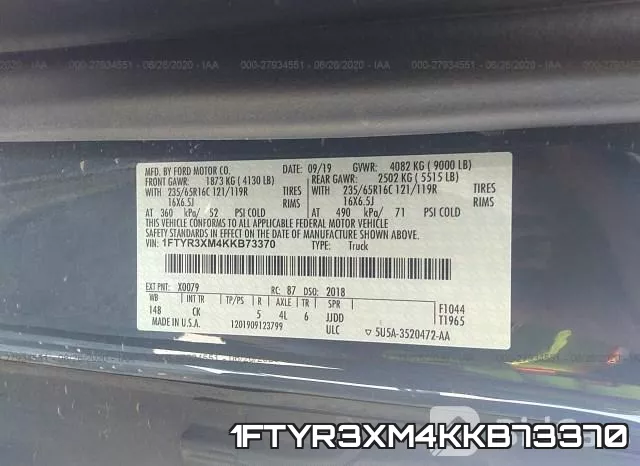 1FTYR3XM4KKB73370